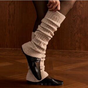 Bombas Ribbed Leg Warmers Merino Wool Blend